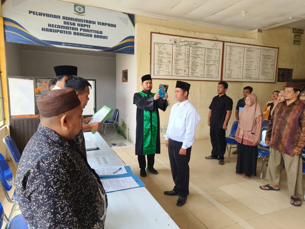 PELANTIKAN PAW BPD DESA KAPIT